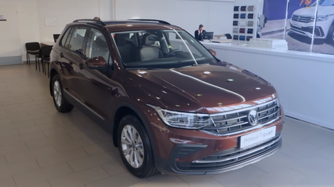 Volkswagen Tiguan в новом кузове