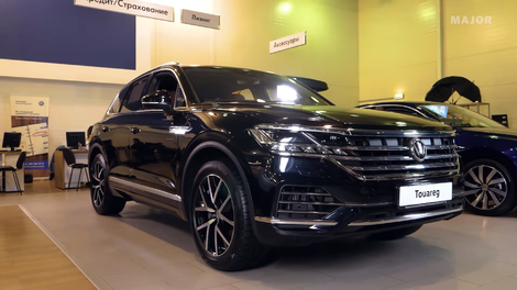 Volkswagen Touareg в новом кузове